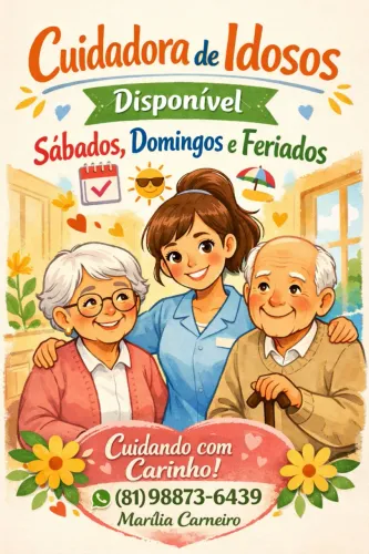 CUIDADORA DE IDOSOS 