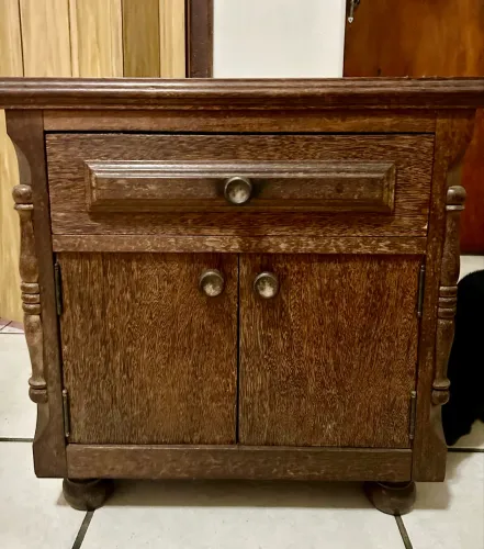 Cômoda/Rack de Madeira Maciça