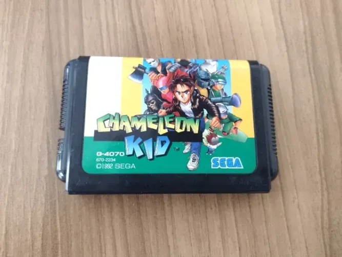 Kid Chameleon - Cartucho Original Japonês Para Mega Drive