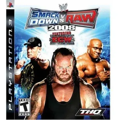 Wwe Smackdown Vs Raw 2008 Wwe Standard Edition Ps3 Físico - Excelente