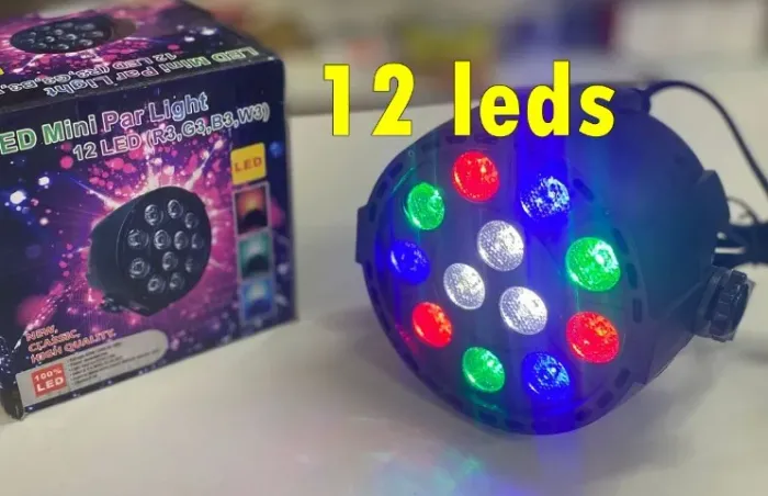 Mini Canhão de luz 12 Leds, entregamos e aceitamos cartões