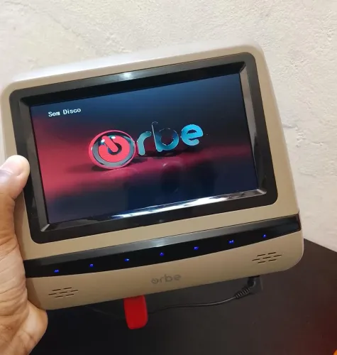 DVD para encosto de banco de carro