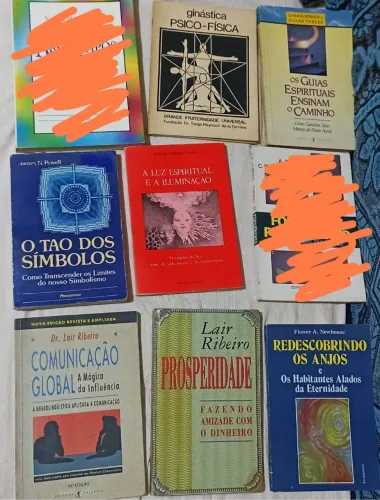 Livros variados sobre espiritualidade e poder do pensamento - Leia a descrição 