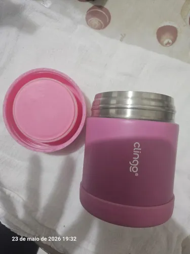 Pote / Garrafa  térmico /térmica Clingo com proteção 