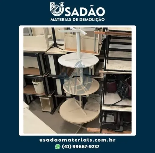 Mesas Redondas 6 ou 4 Lugares