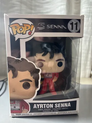 Funko POP Ayrton Senna com caixa (Não original)