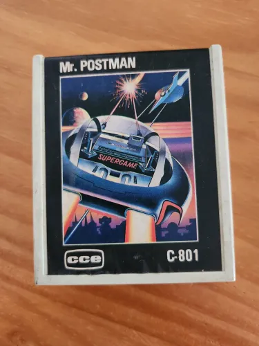 Cartucho Atari 2600 Mr. Postman CCE (Código C-801) - Antigo