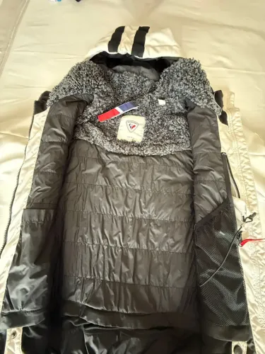 Jaqueta de Ski ROSSIGNOL - off-white com detalhes preto
