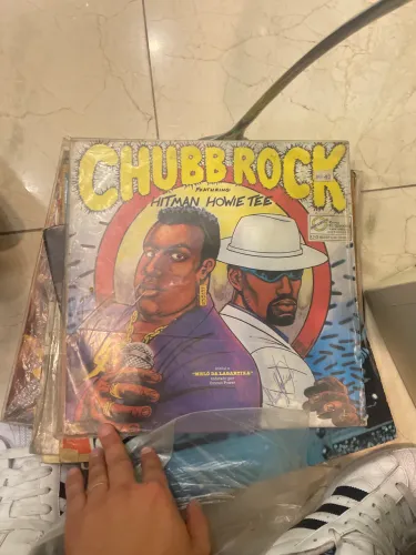 Disco de vinil chubb rock 
