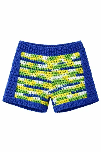 Short de crochê copa