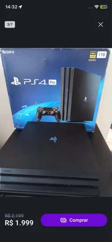 PS4 Pro Completo NF / CX