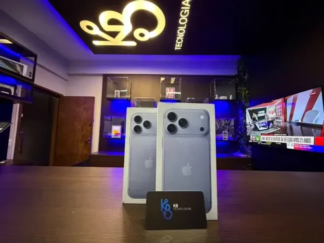IPHONE 18 PRO MAX 256GB GLACIAL - NOVO LACRADO - BH SAVASSI