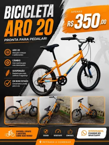 Bicicleta Caloi Aro 20