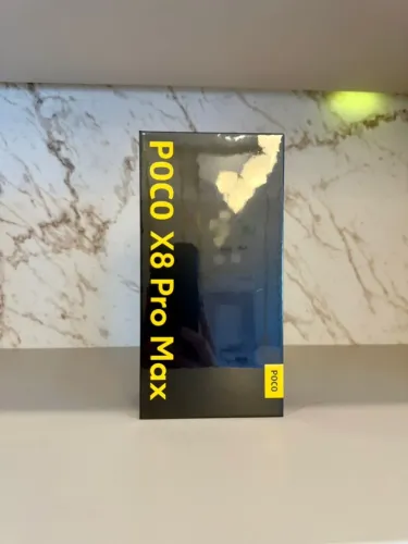POCO X8 PRO MAX 512GB | NOVO/LACRADO | 3 MESES DE GARANTIA | LOJA FÍSICA