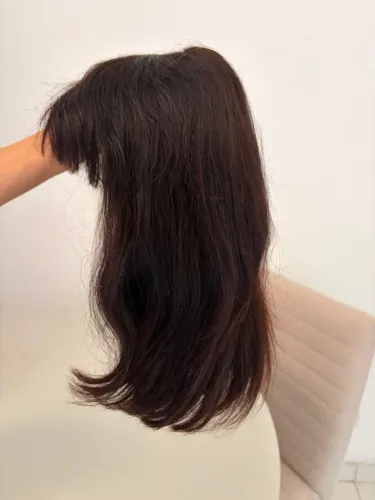 Peruca / Prostese Capilar de Cabelo Humano Natural - Premium (Mundo dos Cabelos)