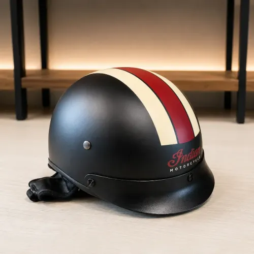 Capacete Coquinho Indian Motorcycles - Estado: Seminovo - Tamanho: M