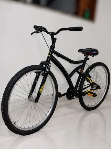 Bicicleta aro 26 Caloi preta, tem conversa no valor!