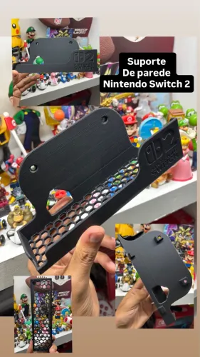 Suporte de parede para Nintendo Switch 2