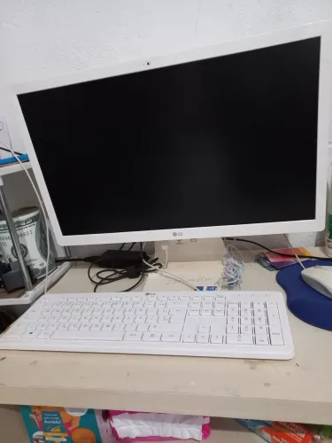 Computador usando