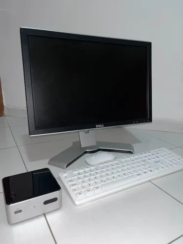 Kit Mini PC Ultratop + Monitor Dell 2009WT + Mouse e Teclado