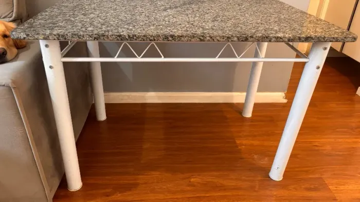 Mesa retangular granito