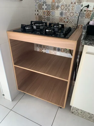 Cooktop Electrolux 4 bocas + Gabinete MDF