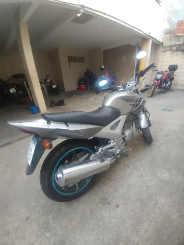 Honda CBX 250 Twister 07/08 Cinza - No meu nome - Doc Ok