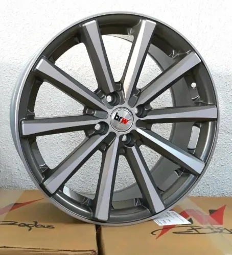 Rodas Eclipse aro 17 4x100 (Novas) + 195/40R17 Forceland (Semi-novos) - R$ 4.690,00