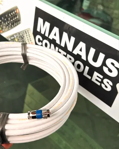 Cabo Coaxial de Antena de Tv 10 Metros ( Promoção )