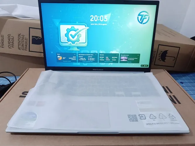 NOTEBOOK ASUS RYZEN 7 512GB SSD + 8GB RAM IMPECÁVEL