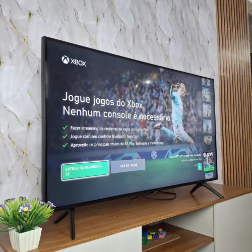 TV SMART SAMSUNG 43" Crystal 4K UHD com Xbox