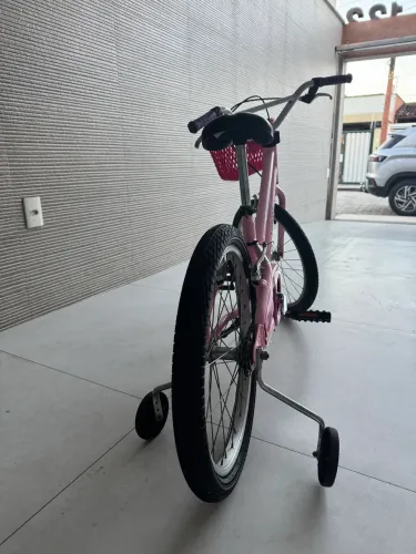 Bicicleta infantil nathor Bella aro 20 rosa