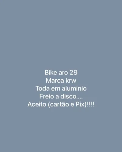 Bike aro 29