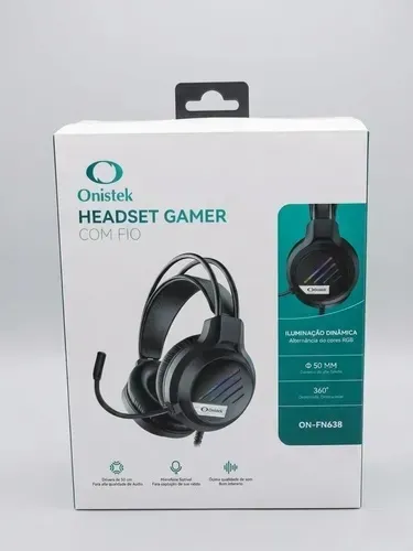 Gamer com Fio, Onistek, modelo ON-FN638.
