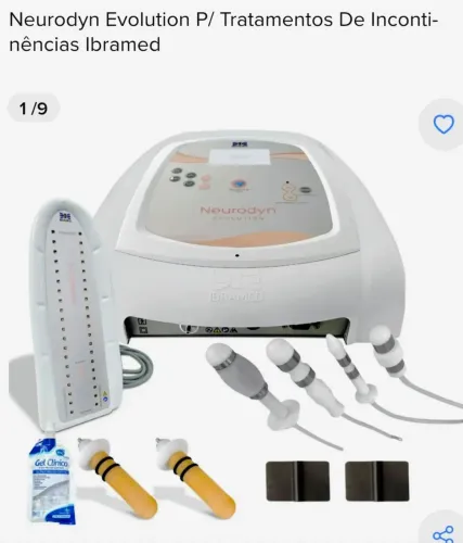 Aparelho biofeedback fisioterapia pelvica
