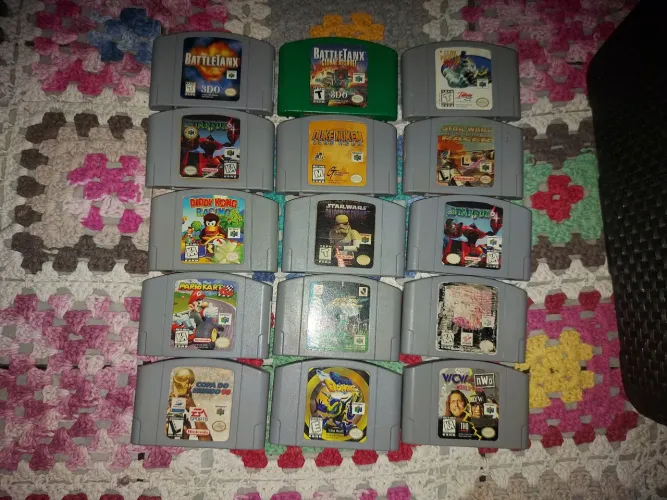 Cartucho Nintendo 64 originais (Apartir 80.00)