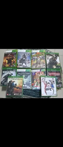 Jogos de Xbox one e 360
