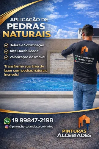 PINTOR EM HORTOLÂNDIA