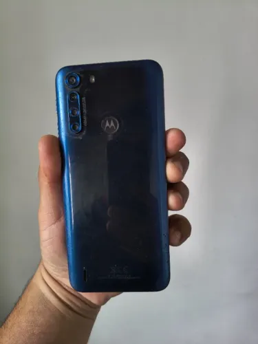 Celular Motorola One Fusion Com Tela queimada