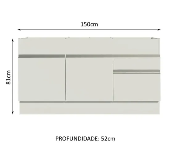 Balcão para pia NOVO NA CAIXA