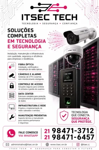 INSTALAÇÃO E MANUTENÇÃO.