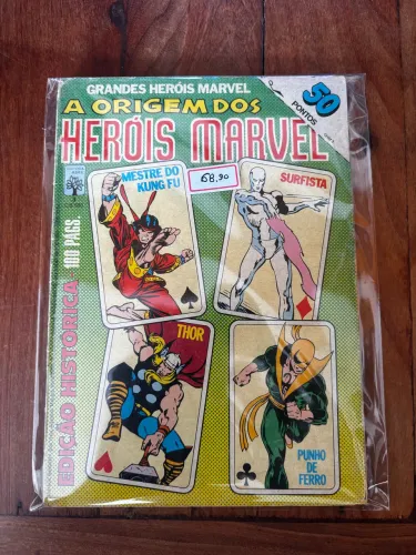 Grandes Heróis Marvel 1ª Série - n° 3 - A Origem dos Heróis Marvel