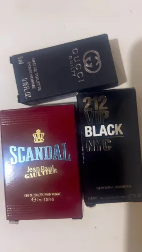 Miniaturas perfumes masculino