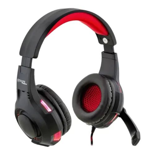 Fone Gamer Bright 0468 c/ Microfone e Som Estéreo de Alta Qualidade PC 