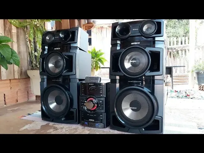 Sony Genezi MHC-GTR88 - Mini System Original | Som Potente | Excelente Estado