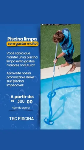 Manutenção de piscina