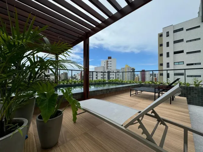 Studio C/22,57m² Intermares C/ Quarto,Sala, Cozinha, Banheiro, Área de Lazer