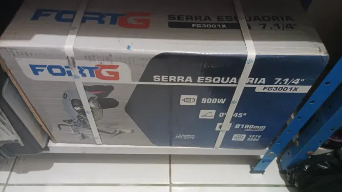Serra Esquadria 7-1/4 Pol 60Hz 900W 110V FORTGPRO-FG3001X