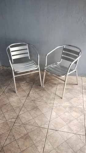 Cadeiras Poltronas de Alumínio Para Área Externa