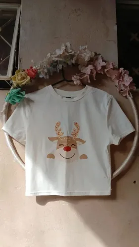 Cropped baby tee rena